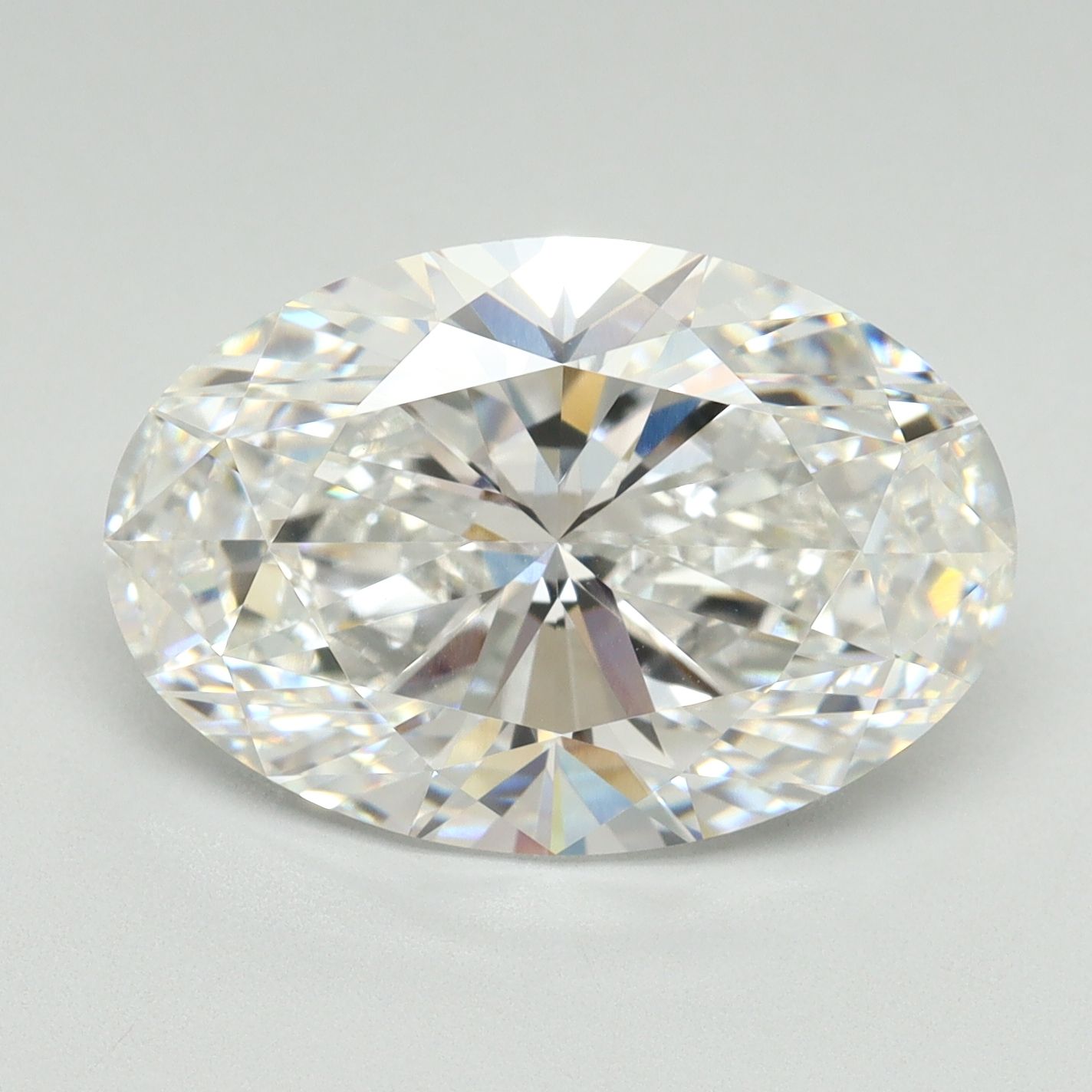 7.14 ct. oval Lab Grown Diamond front image