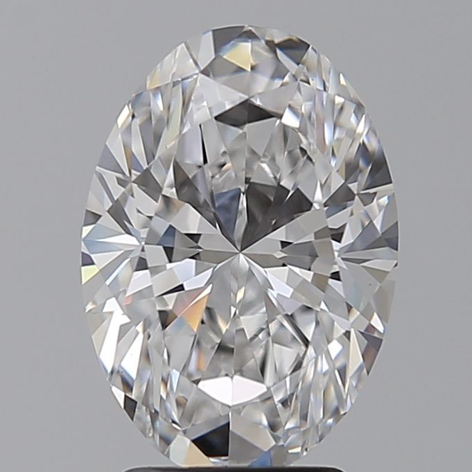 3.08 ct. oval Lab Grown Diamond front image