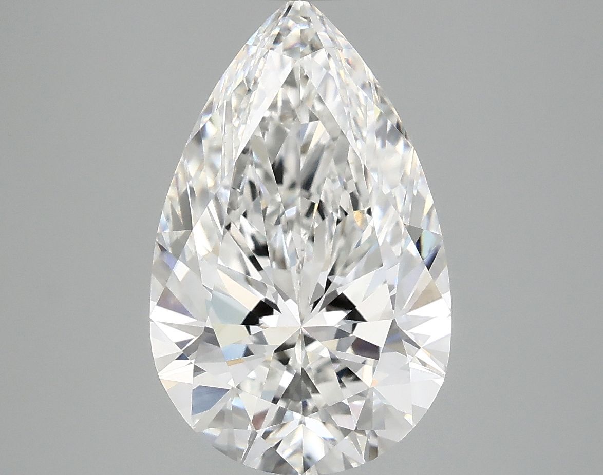 3.82 ct. pear Lab Grown Diamond front image