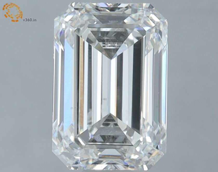 1.49 ct. emerald Lab Grown Diamond front image