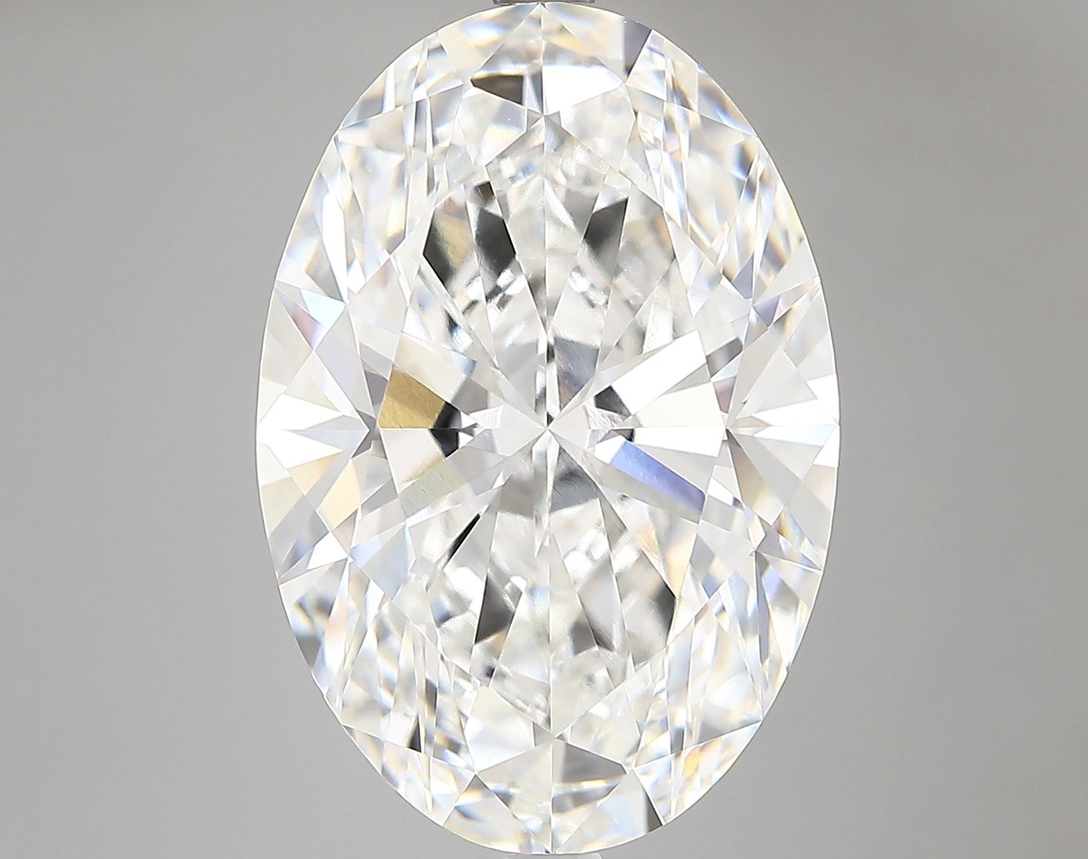 8.09 ct. oval Lab Grown Diamond front image