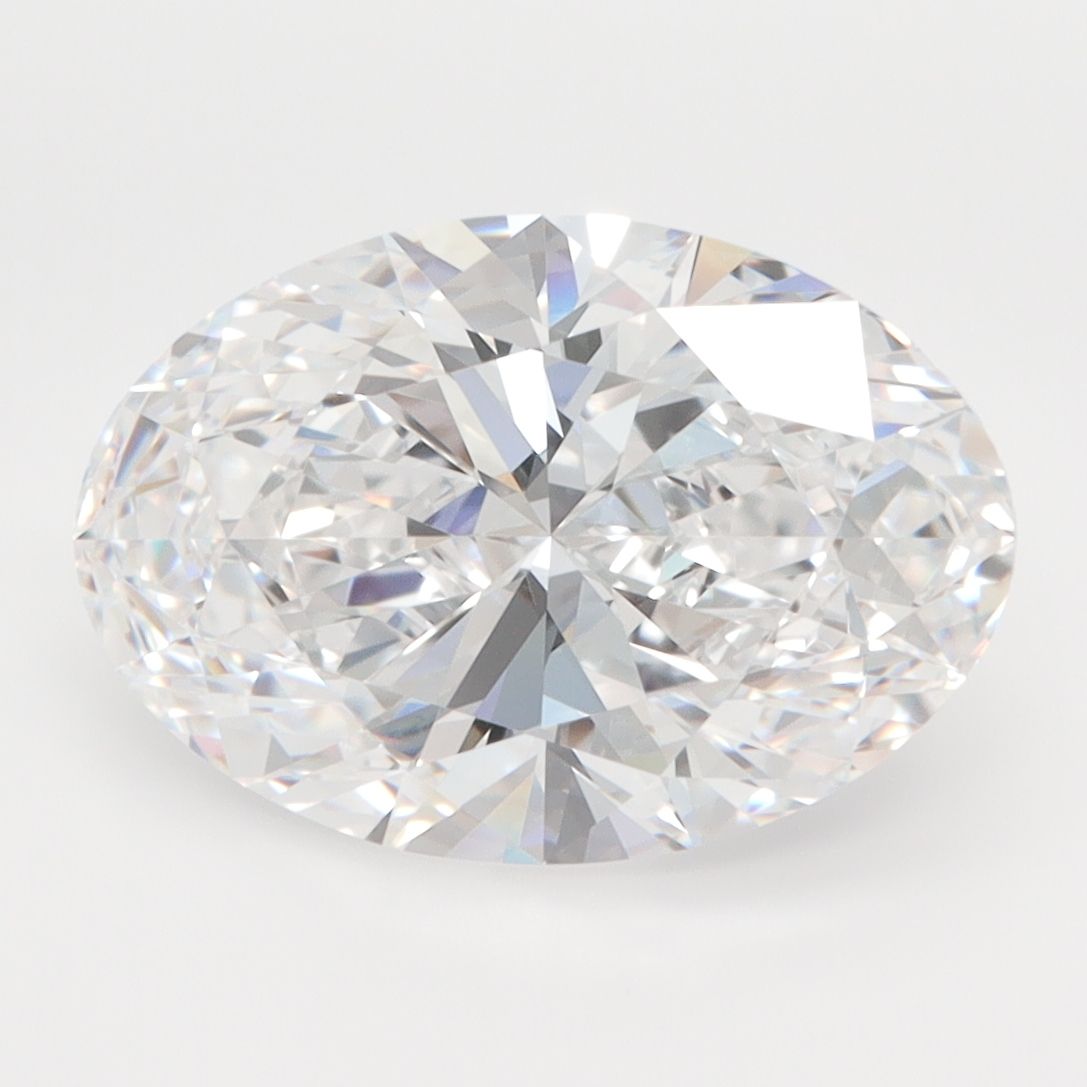 4.08 ct. oval Lab Grown Diamond front image
