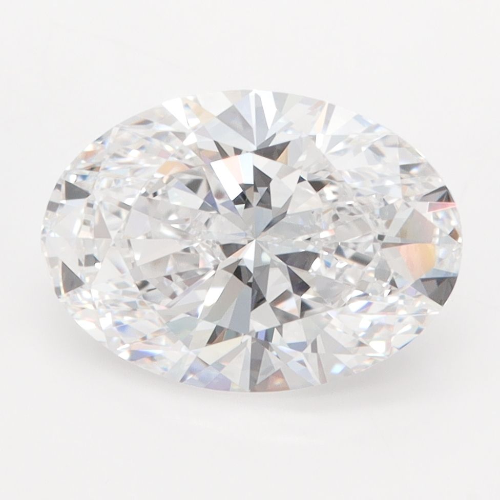 3.04 ct. oval Lab Grown Diamond front image
