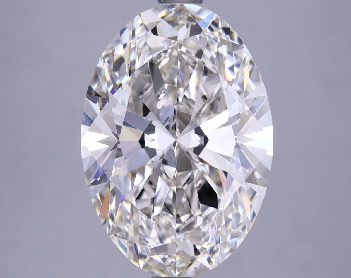 3.86 ct. oval Lab Grown Diamond front image