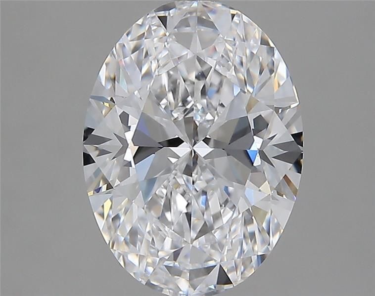 3.02 ct. oval Lab Grown Diamond front image