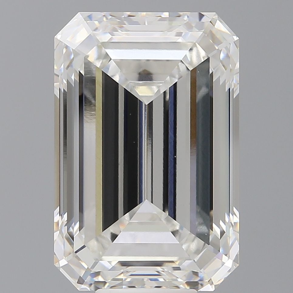 12.58 ct. emerald Lab Grown Diamond front image