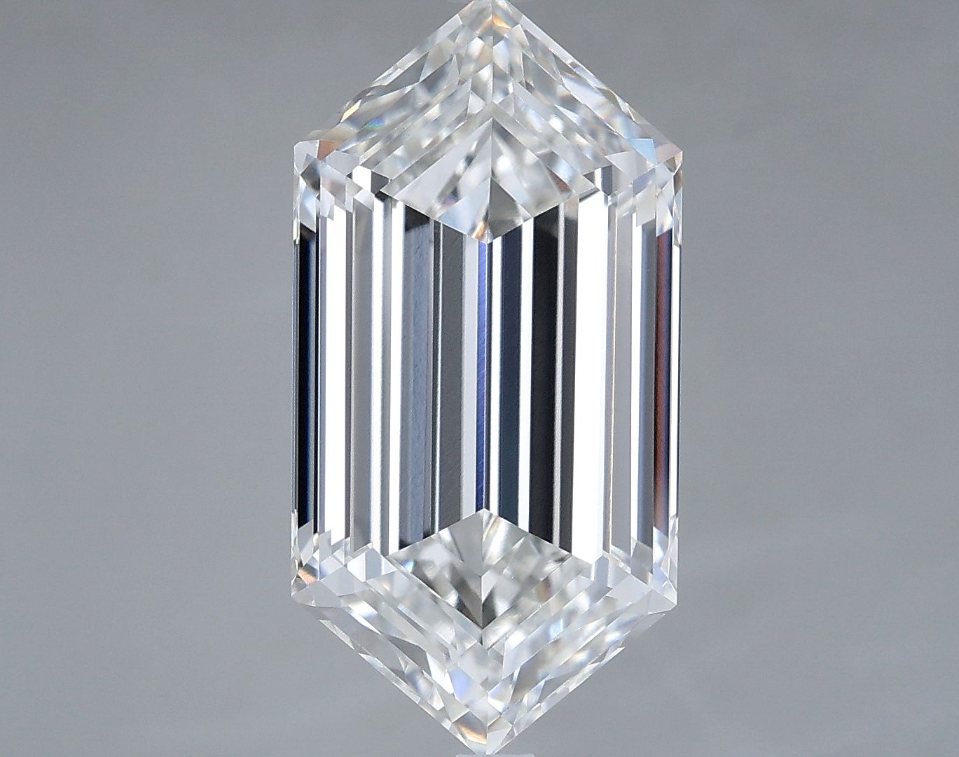6.06 ct lab-grown Hexagonal Diamond