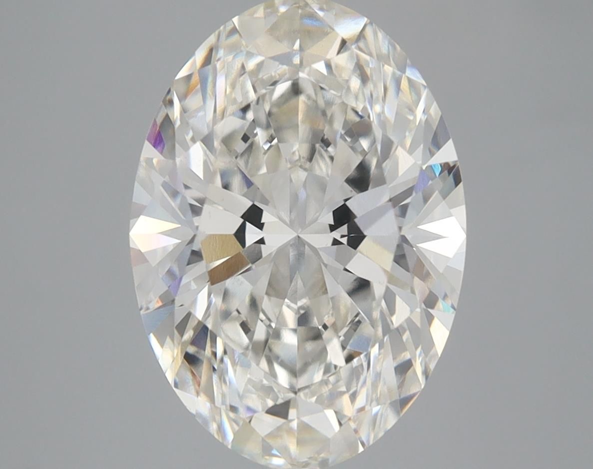 4.07 ct. oval Lab Grown Diamond front image
