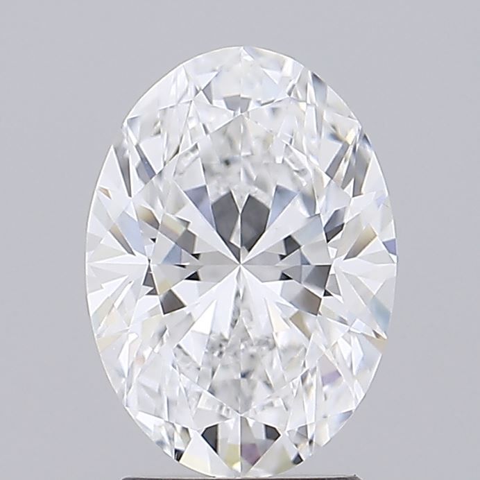 2.01 ct. oval Lab Grown Diamond front image