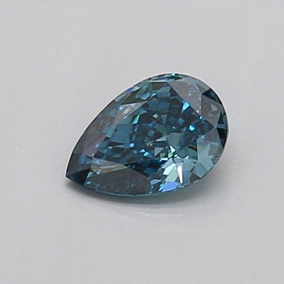 0.31 CT Fancy Deep Blue PEAR