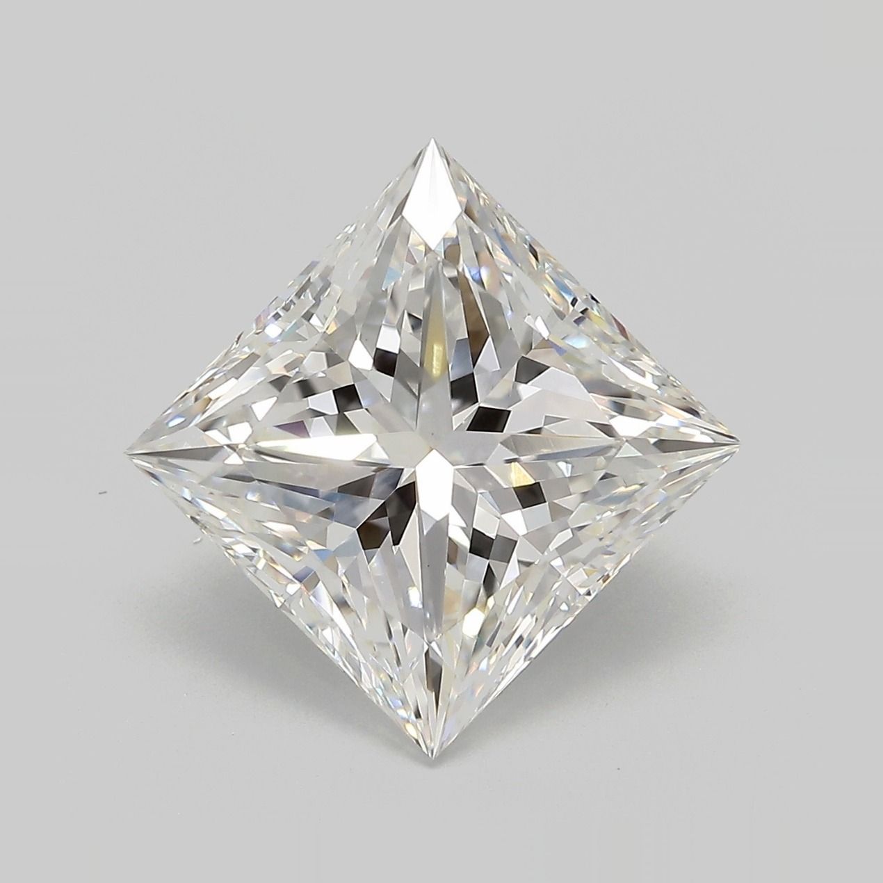6.42 ct. princess Lab Grown Diamond front image