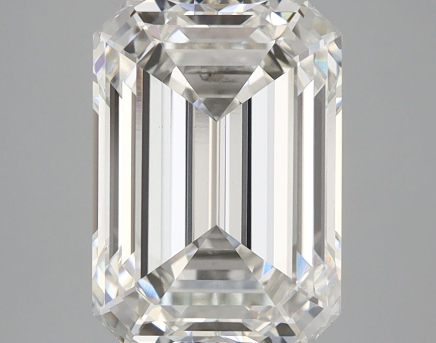 3.50 ct. emerald Lab Grown Diamond front image