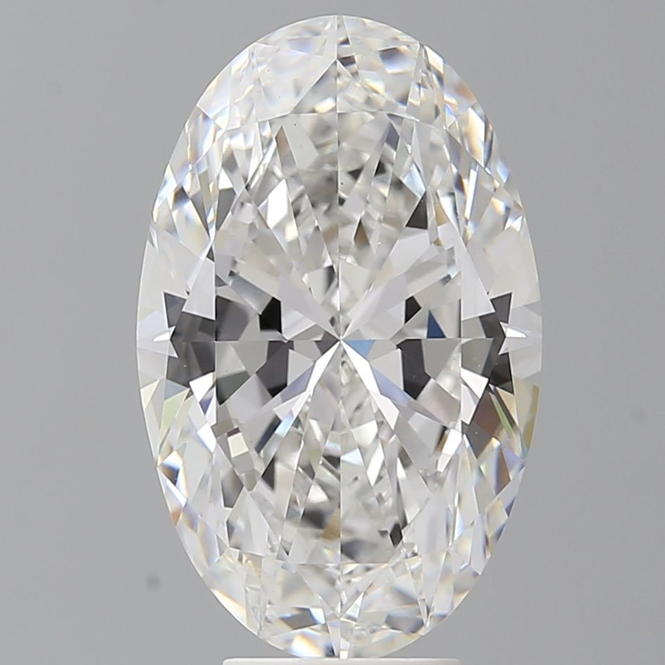 6.55 ct. oval Lab Grown Diamond front image
