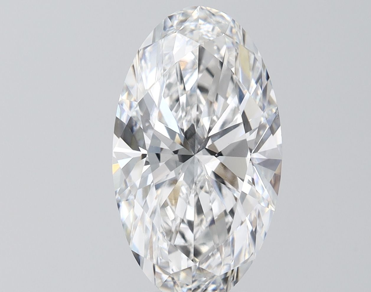 4.07 ct. oval Lab Grown Diamond front image