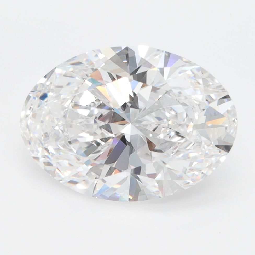 3.08 ct. oval Lab Grown Diamond front image
