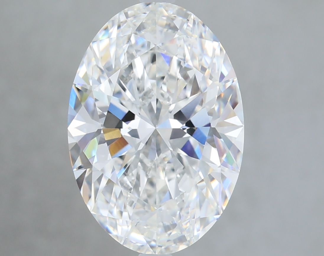 4.09 ct. oval Lab Grown Diamond front image
