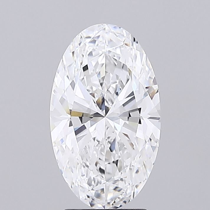 2.70 ct. oval Lab Grown Diamond front image