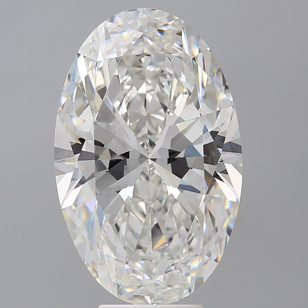 7.60 ct. oval Lab Grown Diamond front image