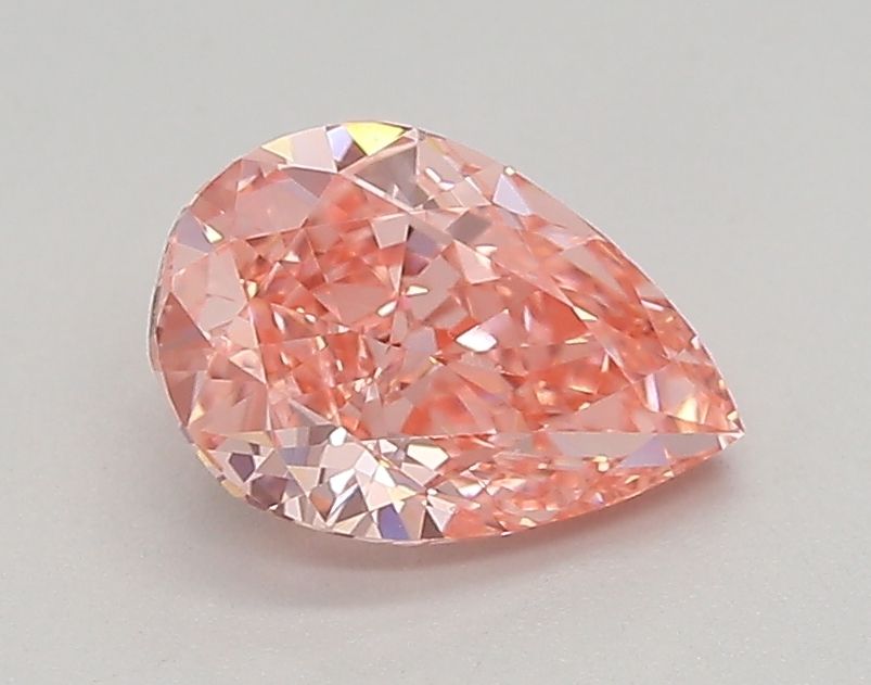 0.77 CT Fancy Vivid Pink PEAR