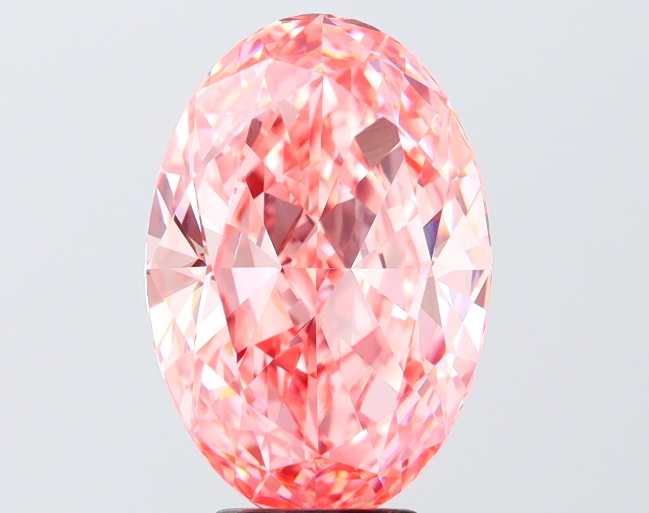 6.52 ct. oval Lab Grown Diamond front image