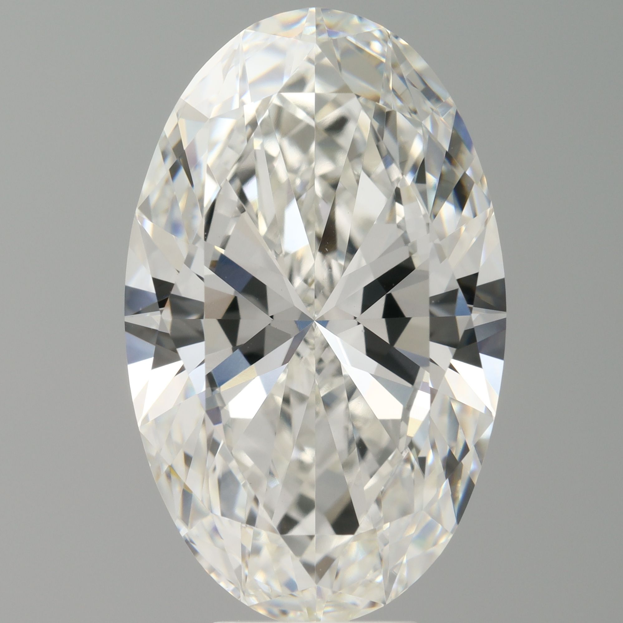 8.02 ct. oval Lab Grown Diamond front image
