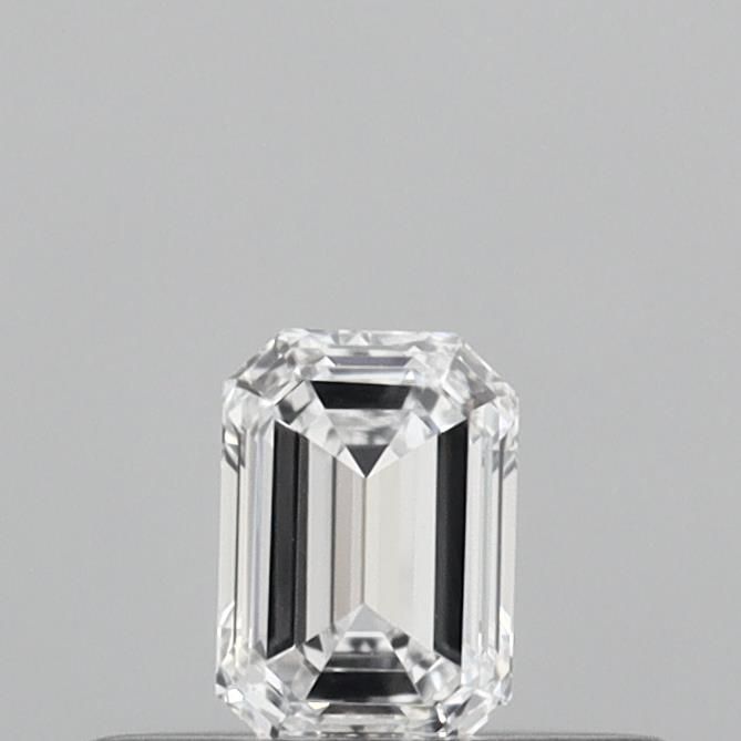 Diamant Émeraude 0.22 ct - Couleur D - Pureté VVS2