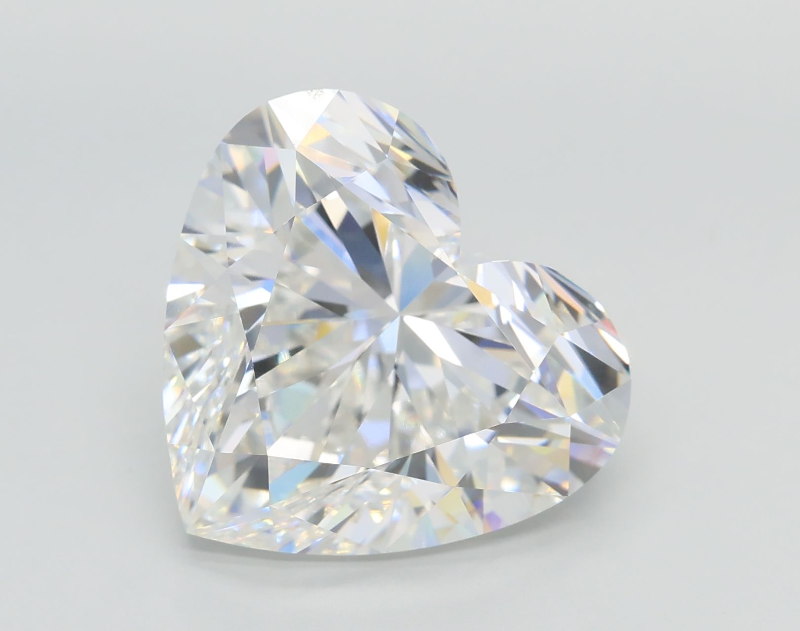 8.02 ct. heart Lab Grown Diamond front image