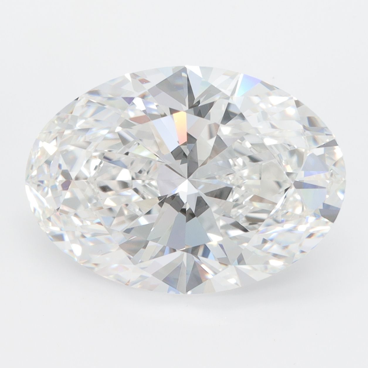 5.50 ct. oval Lab Grown Diamond front image