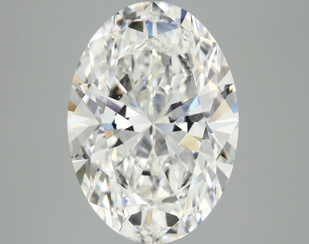 5.00 ct. oval Lab Grown Diamond front image