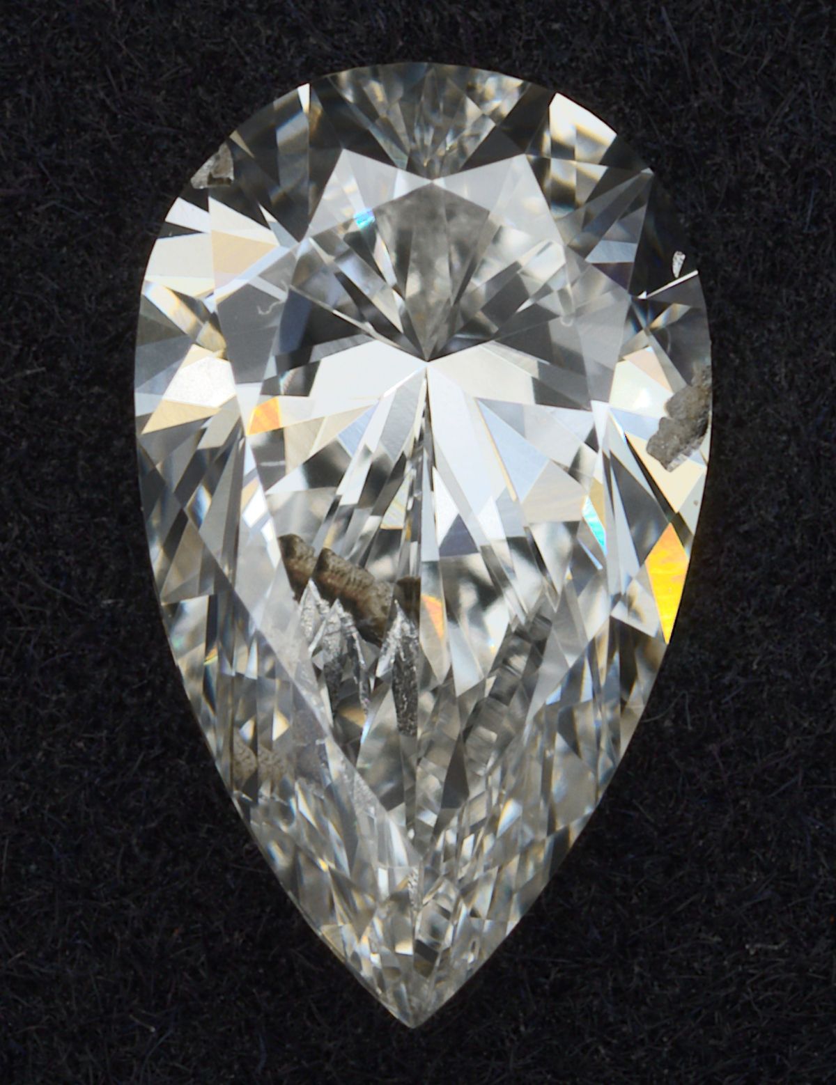 0.50 ct. pear Lab Grown Diamond front image