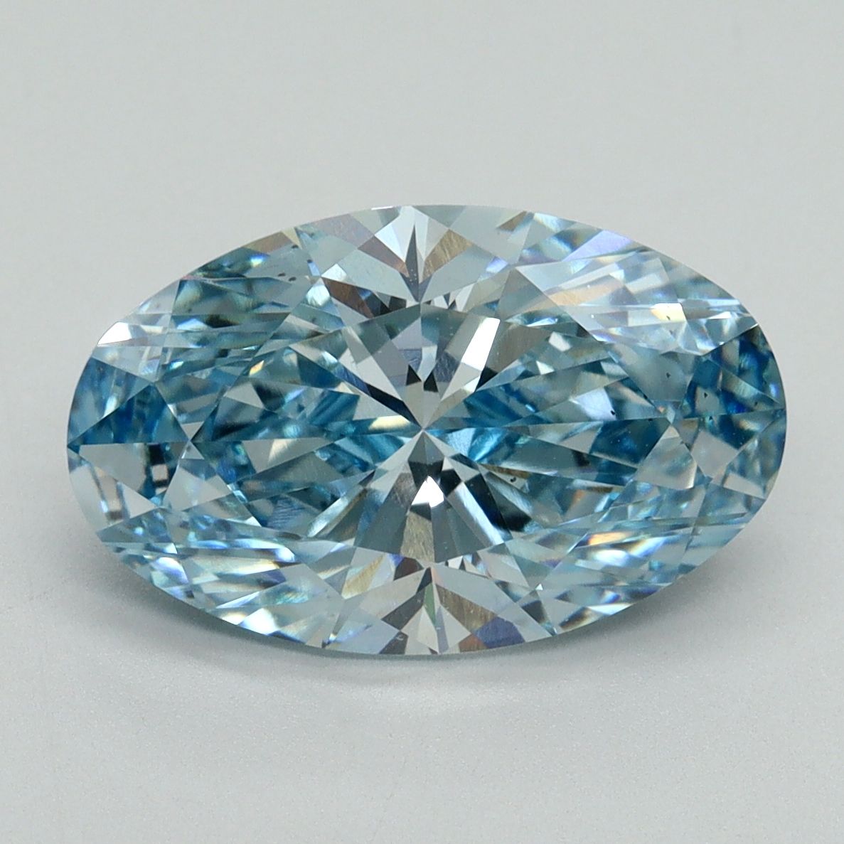 4.01 ct. oval Lab Grown Diamond front image