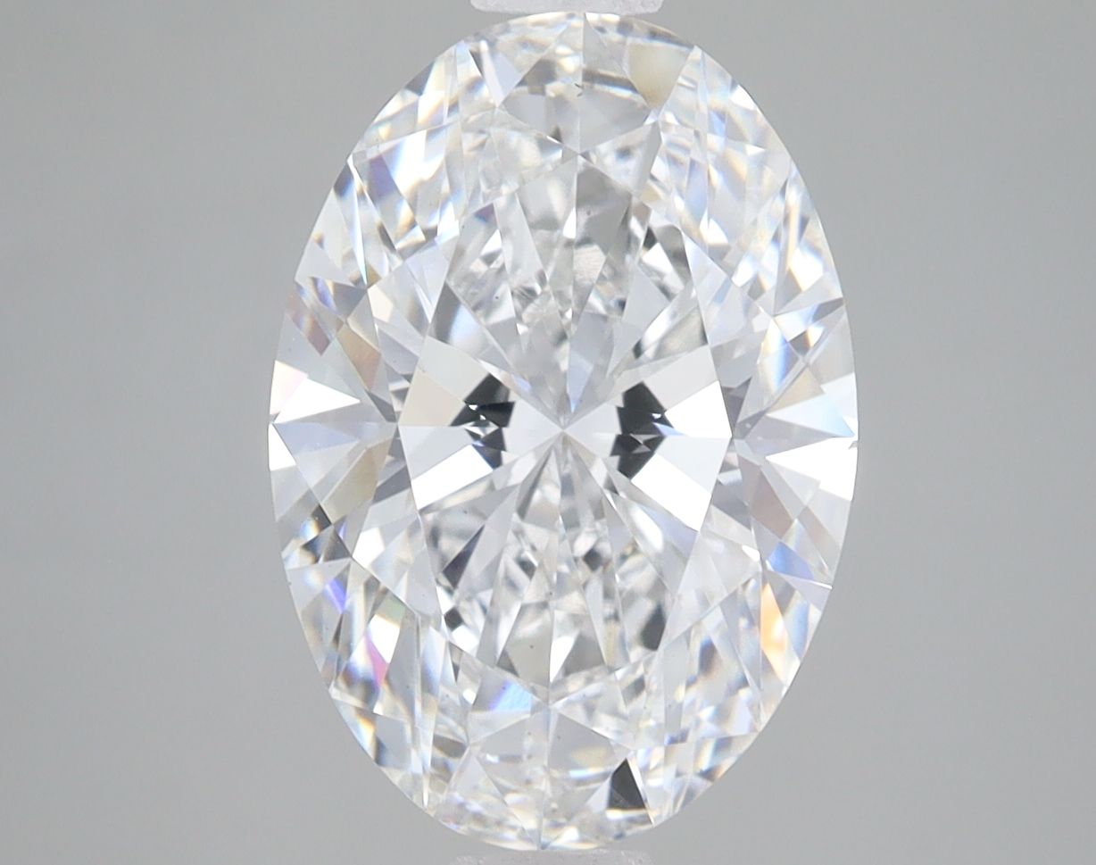 4.09 ct. oval Lab Grown Diamond front image