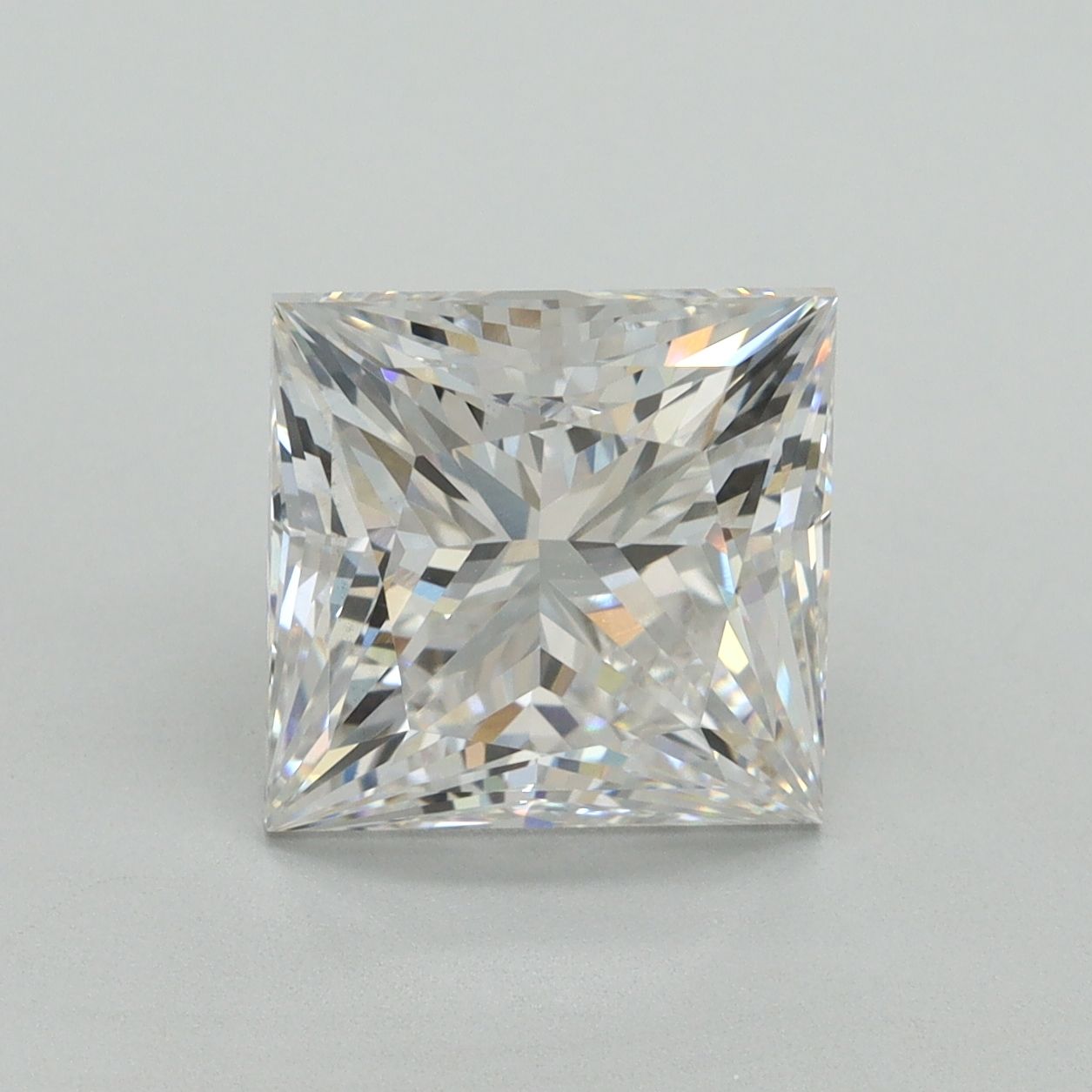 4.01 ct. princess Lab Grown Diamond front image