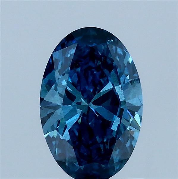 1 ct lab-grown Oval Diamond