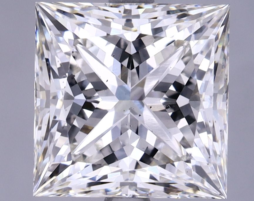 4.35 ct. princess Lab Grown Diamond front image