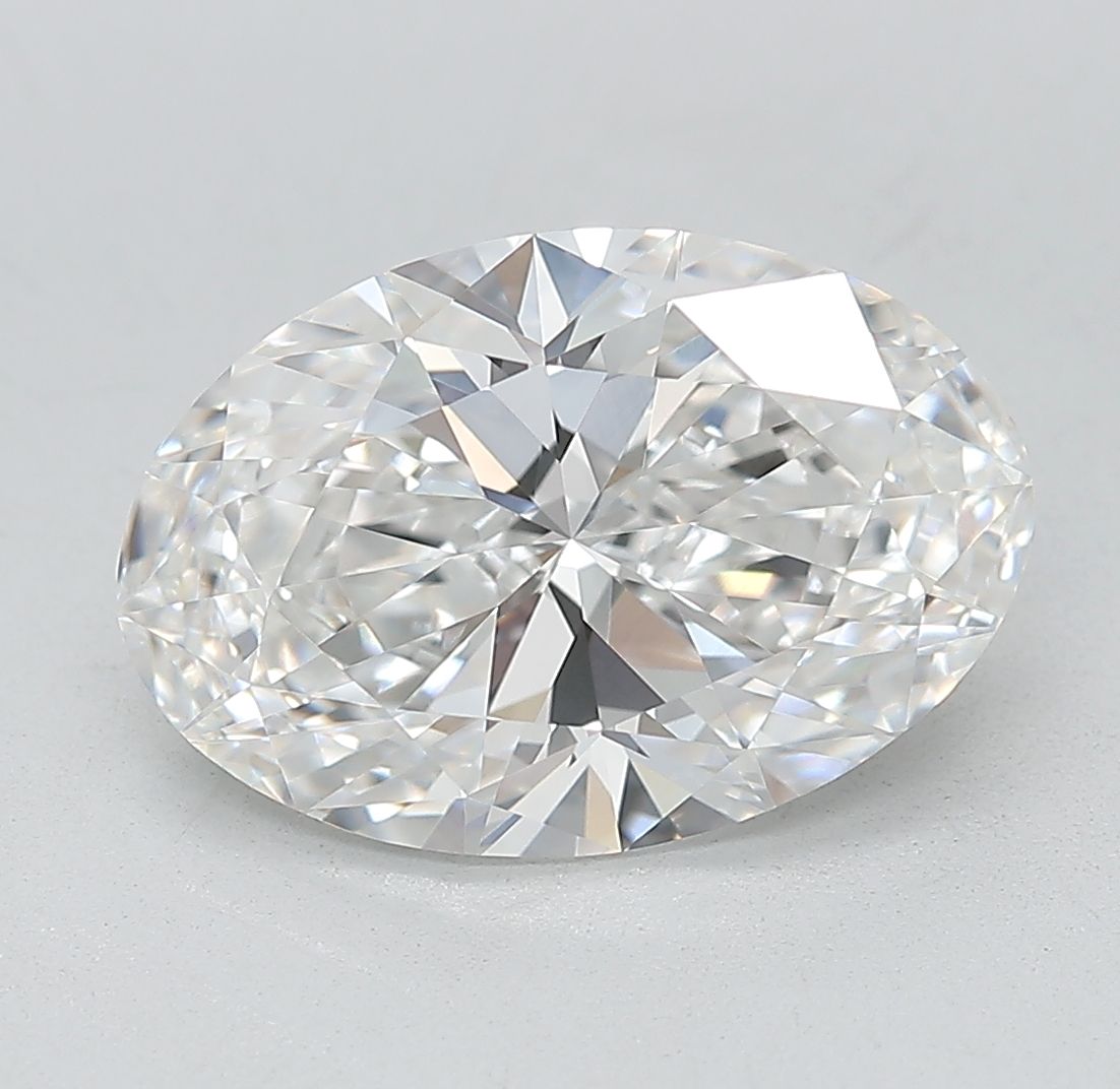 3.25 ct. oval Lab Grown Diamond front image