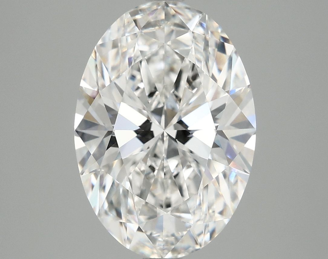 3.74 ct. oval Lab Grown Diamond front image