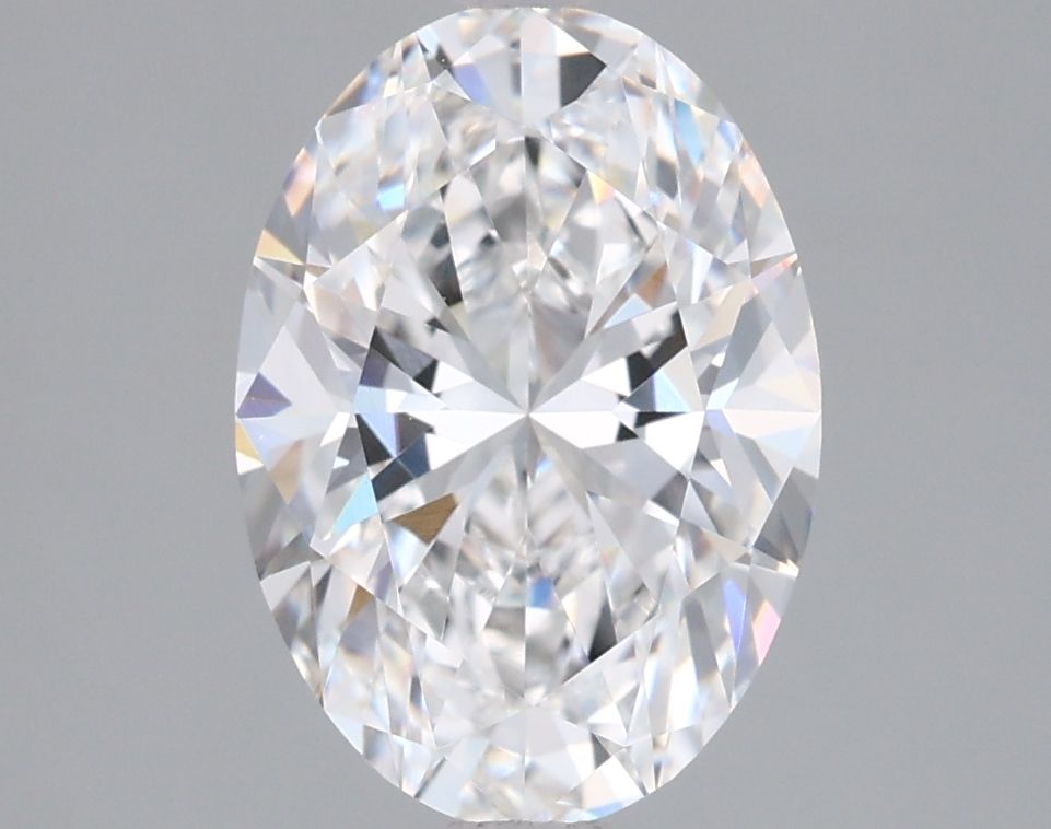 2.10 ct. oval Lab Grown Diamond front image