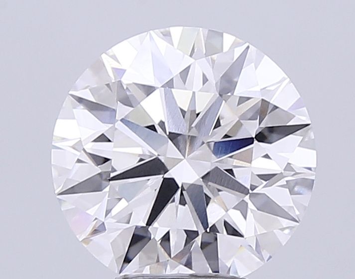 5.25 ct. round Lab Grown Diamond front image