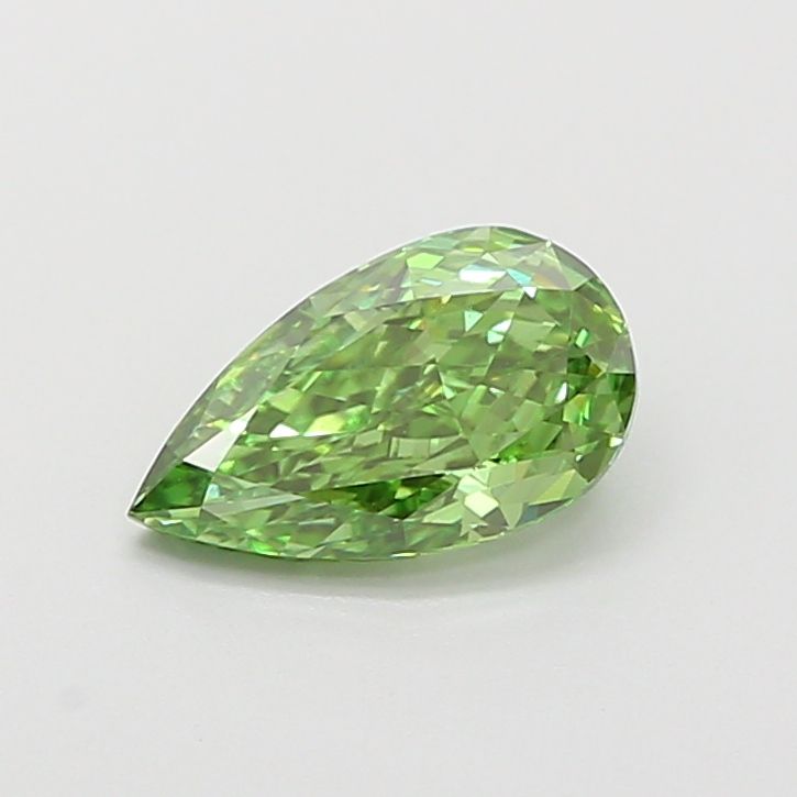 1.06 CT Fancy Vivid Green PEAR
