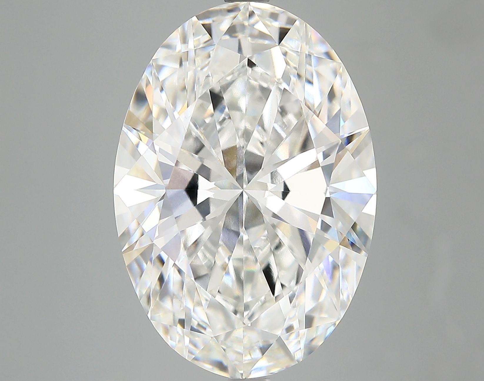 9.02 ct. oval Lab Grown Diamond front image