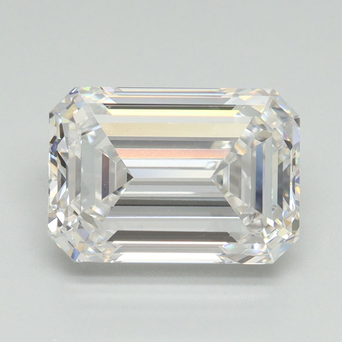 4.16 ct. emerald Lab Grown Diamond front image