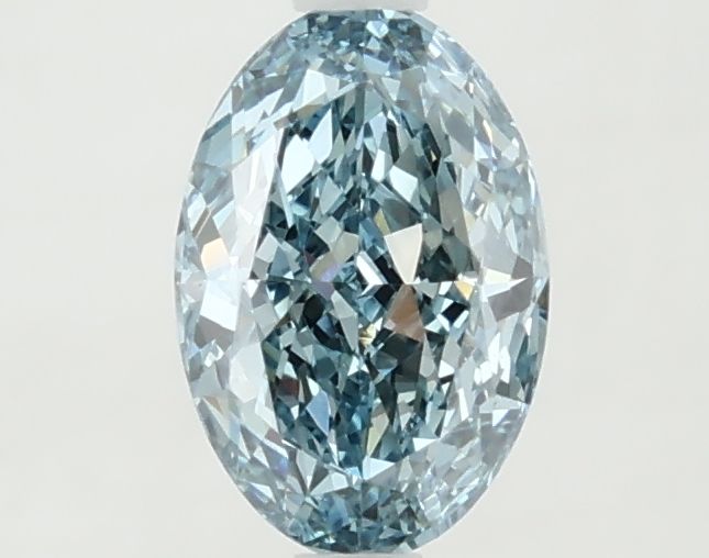 1.05 CT Fancy Vivid Blue OVAL