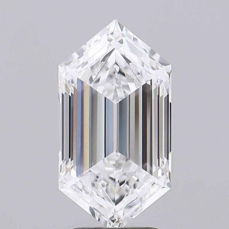 3.58 ct lab-grown Hexagonal Diamond