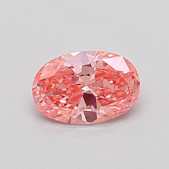 0.4 CT Fancy Vivid Pink OVAL