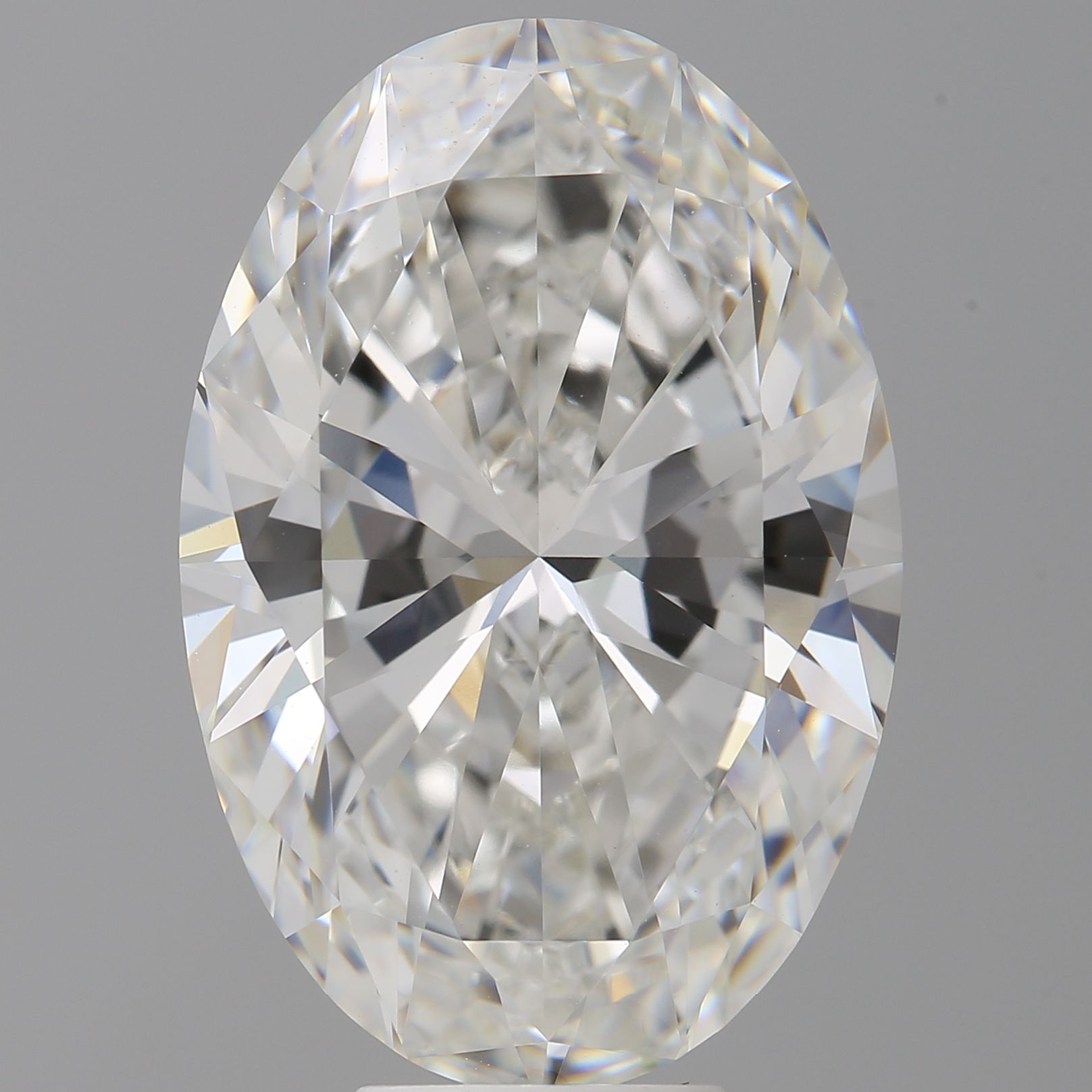 9.03 ct. oval Lab Grown Diamond front image