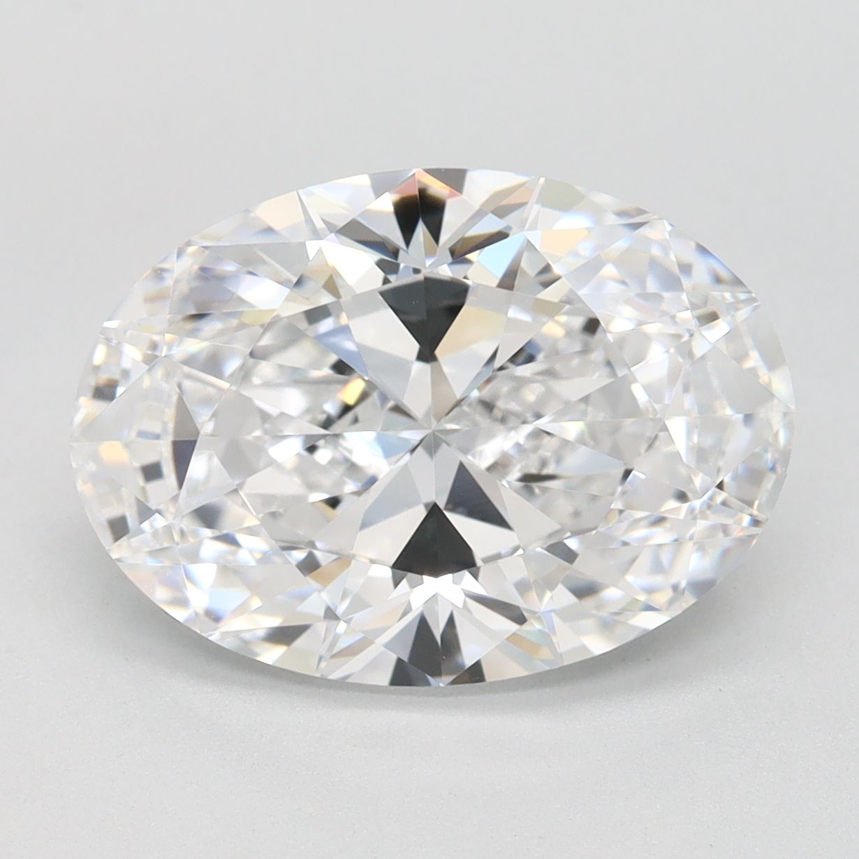3.60 ct. oval Lab Grown Diamond front image