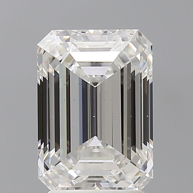 3.10 ct. emerald Lab Grown Diamond front image