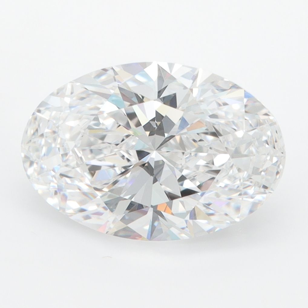 3.26 ct. oval Lab Grown Diamond front image