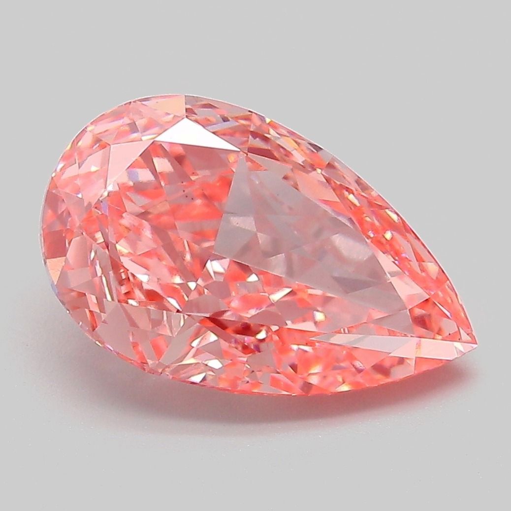 4.07 ct. pear Lab Grown Diamond front image